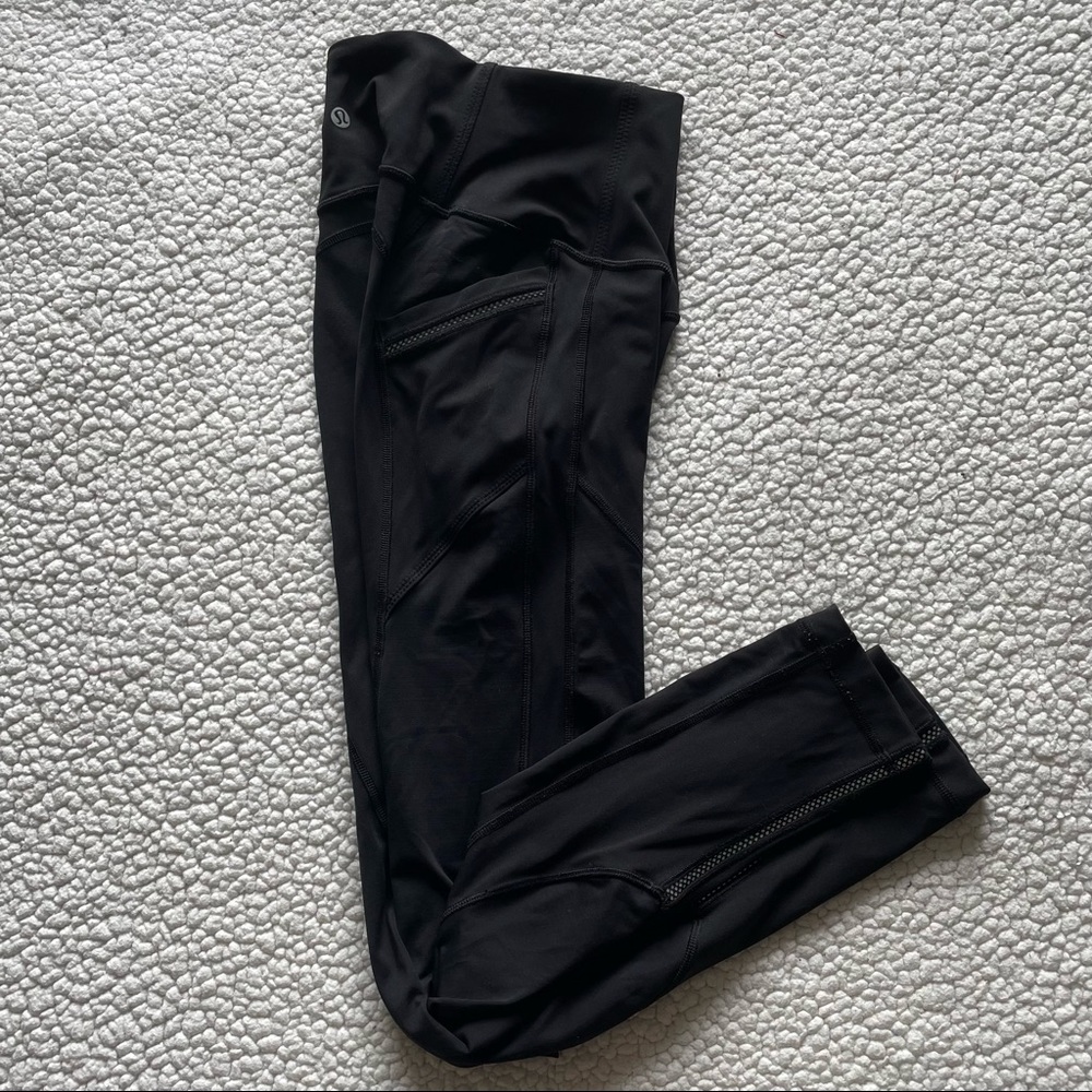 Lululemon Black Running Leggings 4